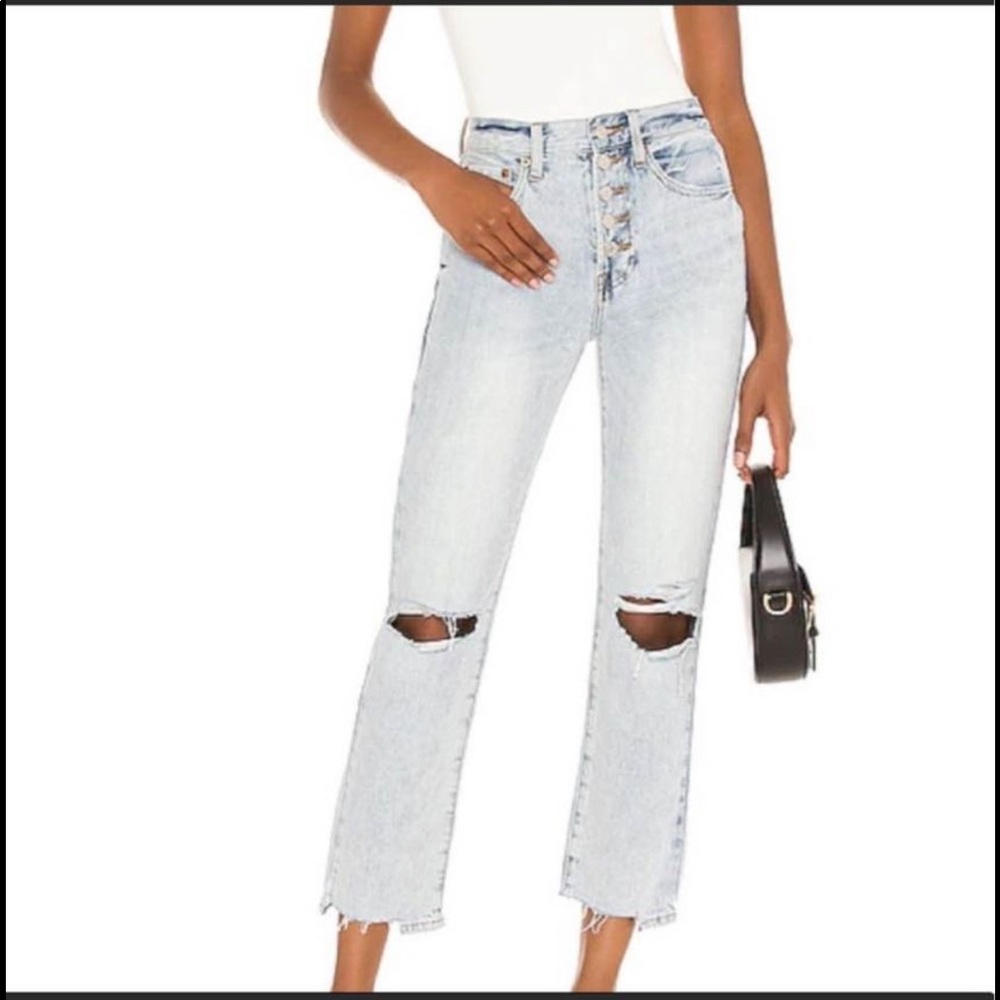 Pistola Charlie High Rise Straight Jeans NWT size 24